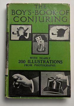 Boy's Book of Conjuring Magic Tricks HC