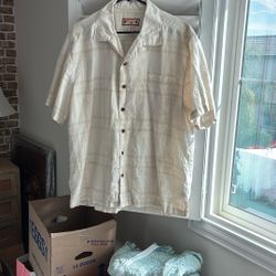 Caribbean Joe L Hawaiian Shirt $15