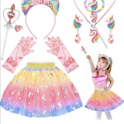Princess Dress up Clothes for Girls 4-6,brand new