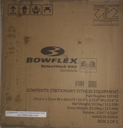 Bowflex SelectTech 552