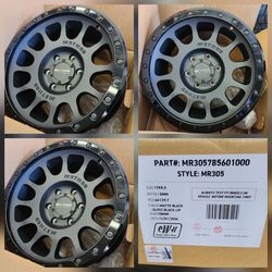 New Method  17" Wheels Rims 
Brand new wheels
Method MR305
17x8.5 Chevy Gmc Toyota Nissan Gx