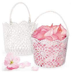 Wedding Flower Girl Baskets (2)
