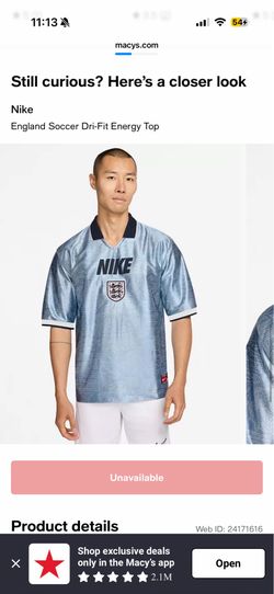 England Nike vapor shirt NWT XXL