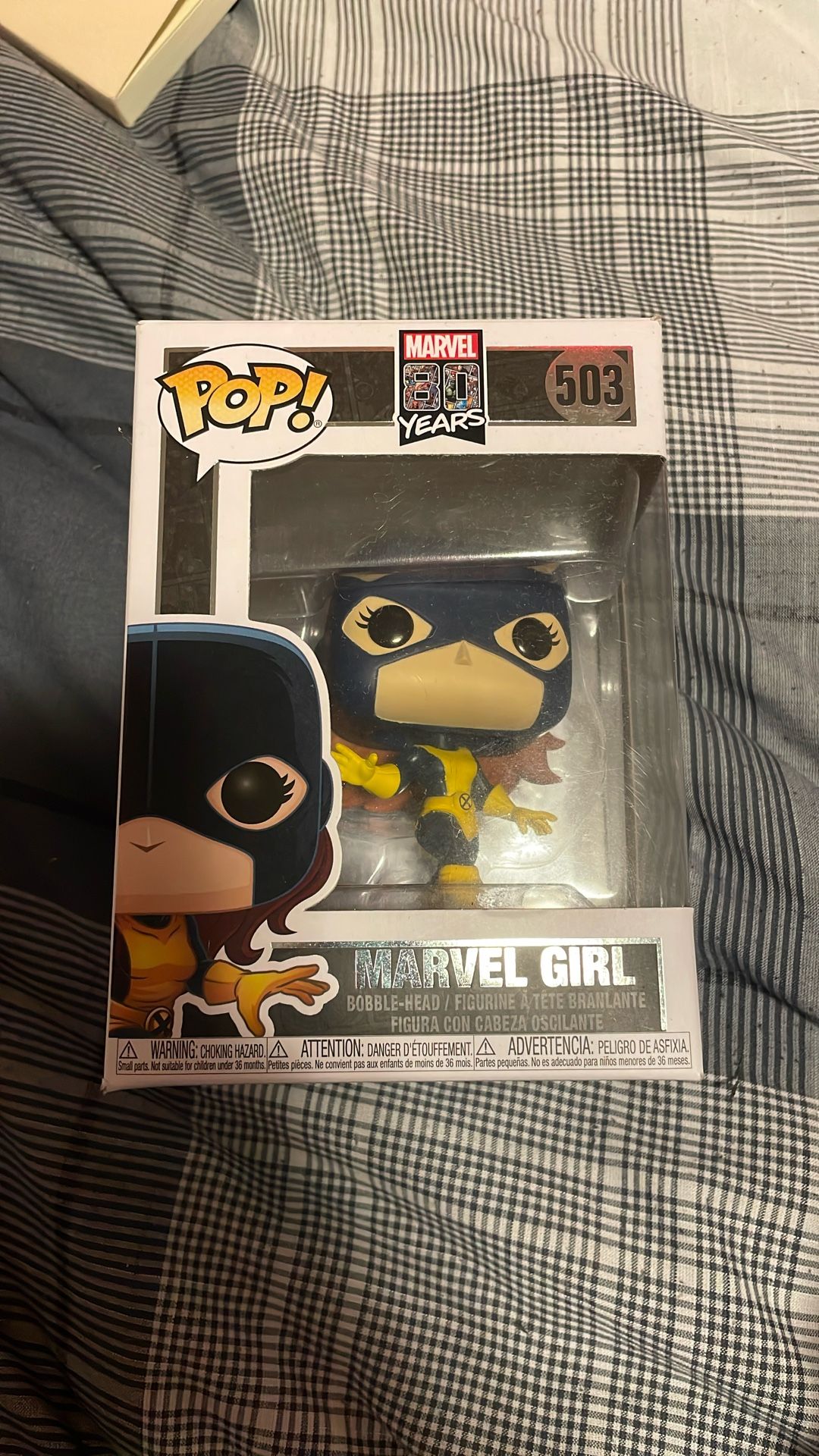 Funko Pop Marvel-80 Years-Marvel Girl #503, Vinyl Figure, NIB-MINT