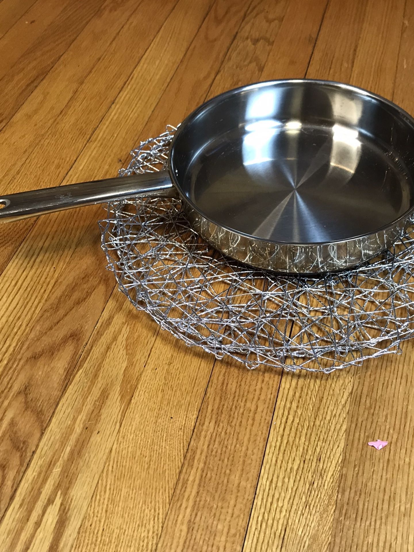 Vintage CHEF'S MARK Deep 10" Chicken Fryer Copper Clad Bottom Skillet Fry Pan