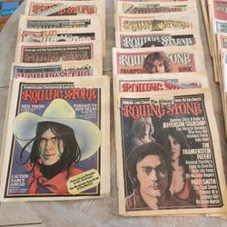 VINTAGE ROLLING STONES MAGAZINES 