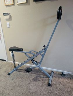 Sunny Health & Fitness Upright Row-N-Ride Machine