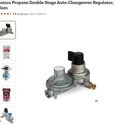 Propane Auto Switch Regulator 
