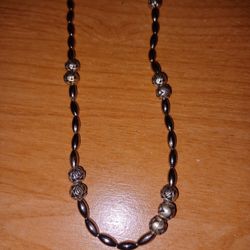 Vintage  Silver Tone,  Native American Necklace 