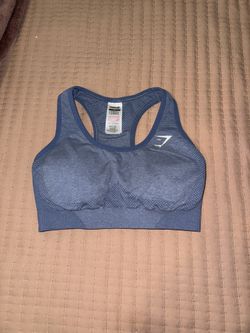 Gymshark Vital Seamless Sports Bra - Blue Marl