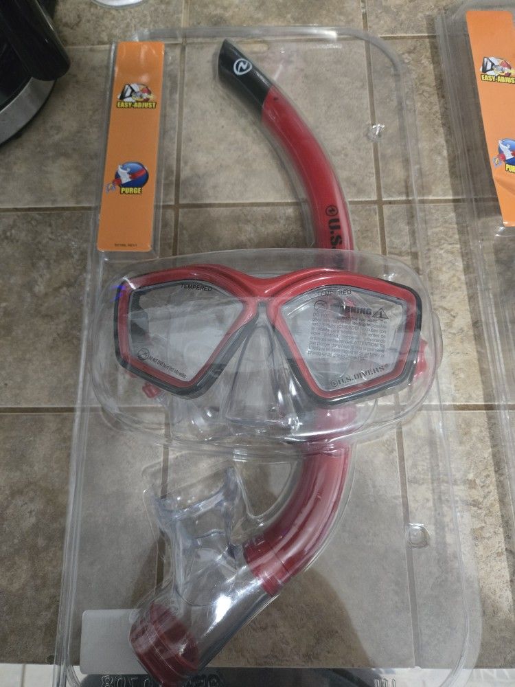 Dive Mask and Snorkel 