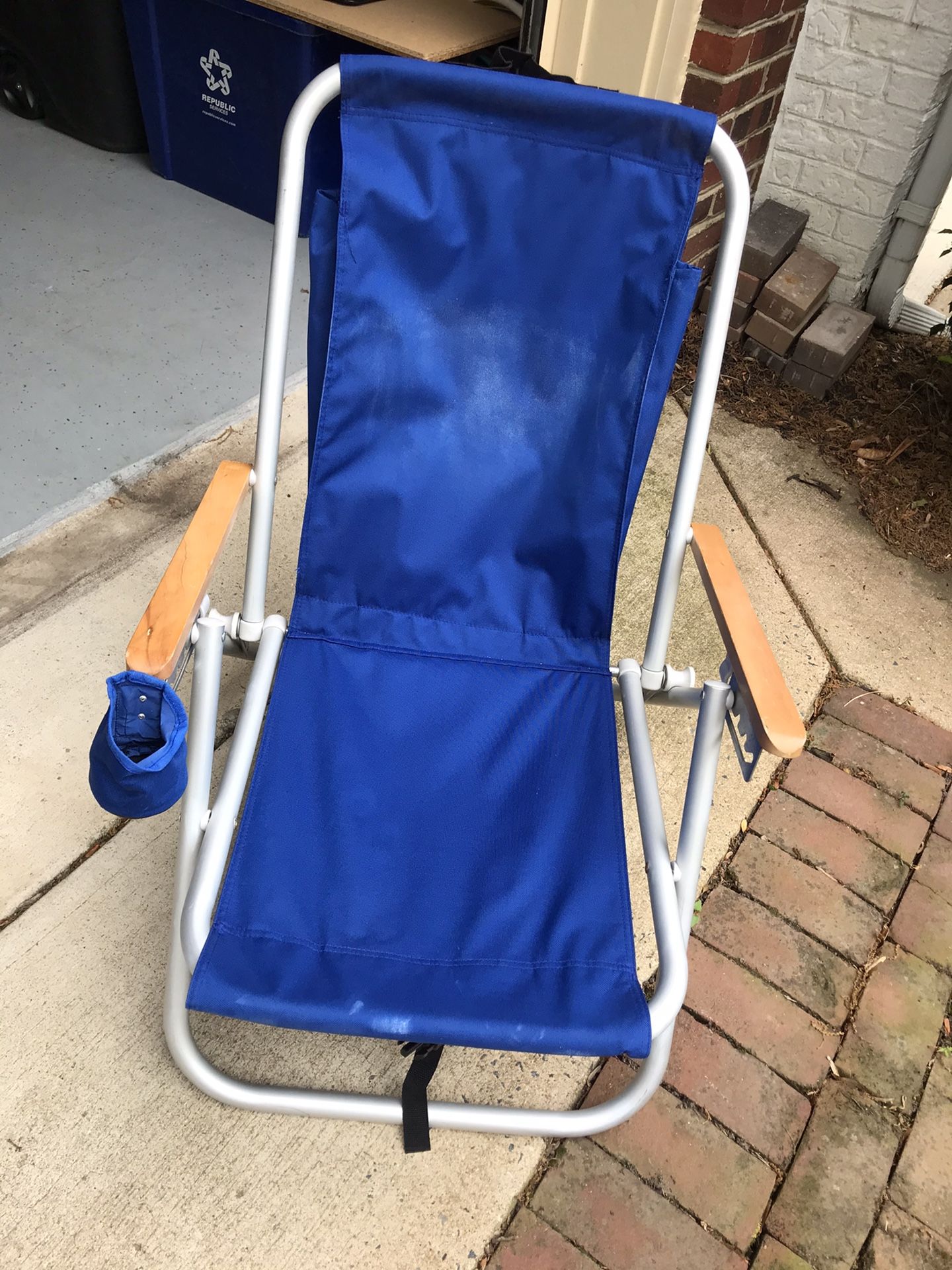 WearEver Backpack Beach Chair Folding Portable Chair