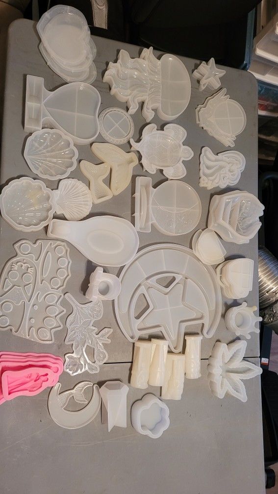 Over 30 Silicone Molds