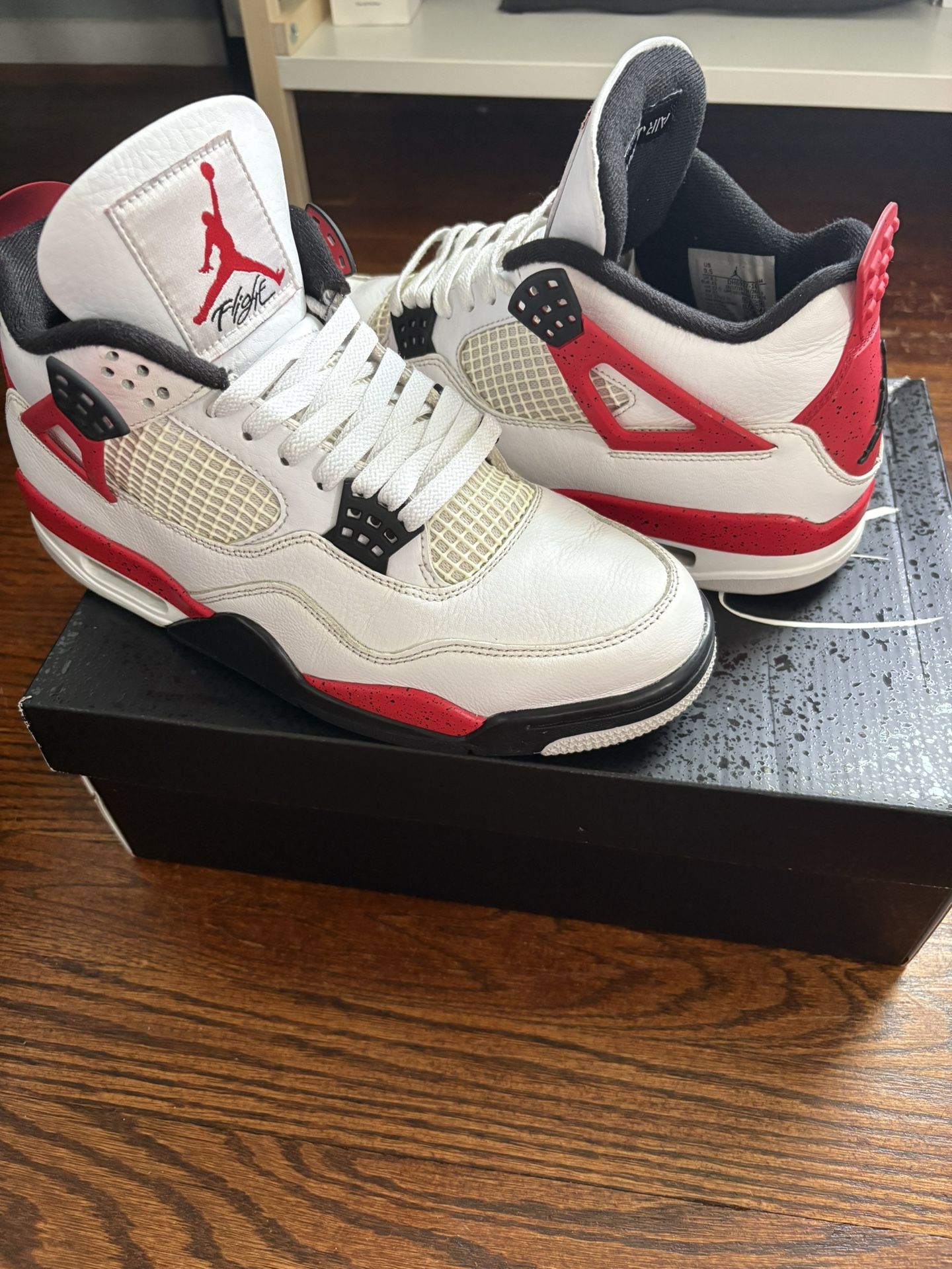 Jordan 4’s Retro ‘ Red Cement ‘