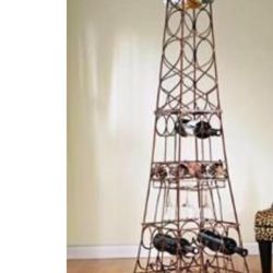 Eifel Tower Wine Rack. 