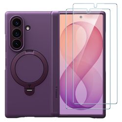 TORRAS 360 Spin Magnetic Stand Case For Galaxy Z Fold 8 Ultra, MIL-Grade