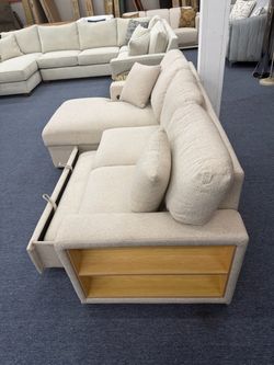 Perfect Sectional Sofa Chaise with Storage and USB Ports🛋️Many Colors Available🎨Same Day Delivery🚚NO Credit Needed💰