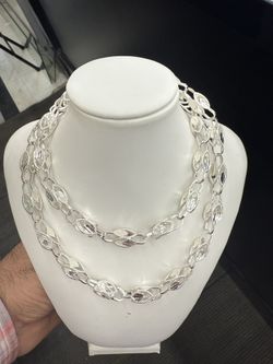 925 Sterling Silver Turkish Chain 28 Inches 