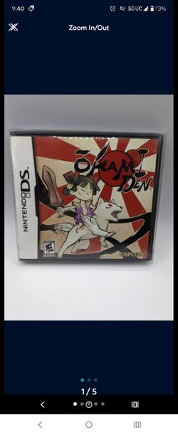 Nintendo Okami Den Complete in box