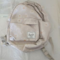 Used Being Backpack with Printed Whited Daisy For $30.00