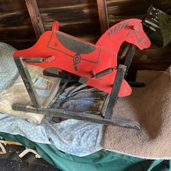 Antique Rocking Horse