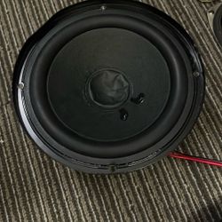 Speaker Amplifier And Subwoofer 