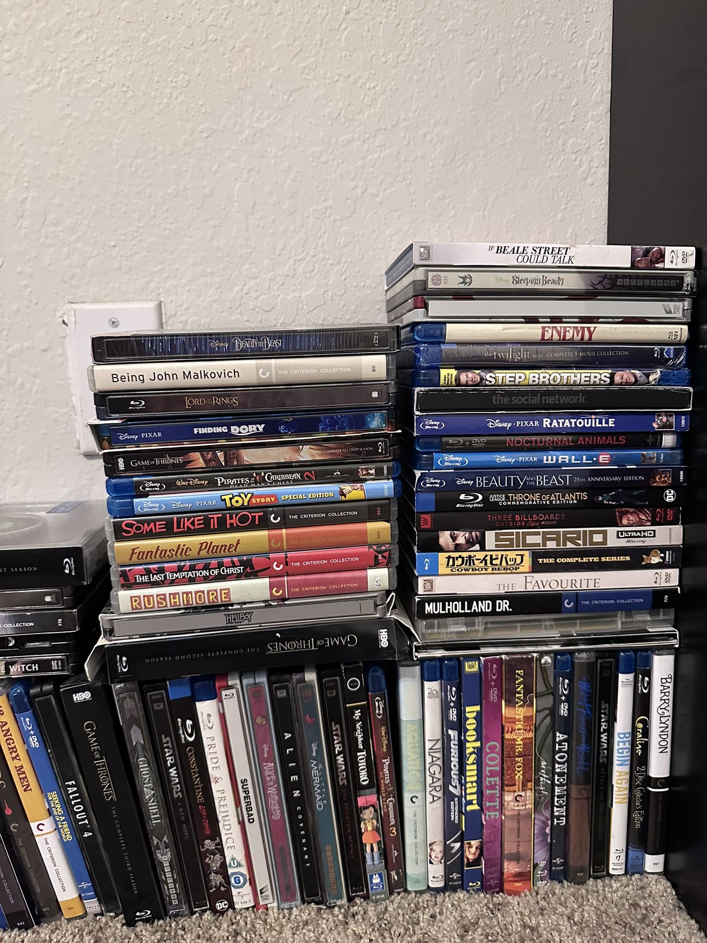 4K Blu-ray’s, Steelbooks, Blu-ray’s. Criterion Collection