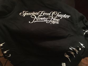 Jeanius Level Chapter Ninety-Nine Black Men’s Coat -Size XL