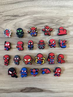 Spider-Man Croc Charms