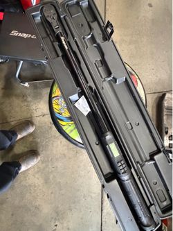 Snap on 1/2” digital torque wrench