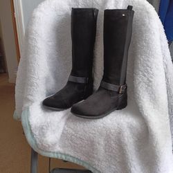 Women's/girls Black Boots