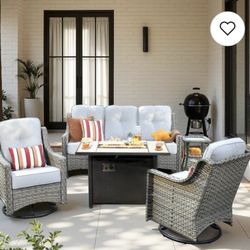 Patio Furniture Set Outdoor New  In The Box 