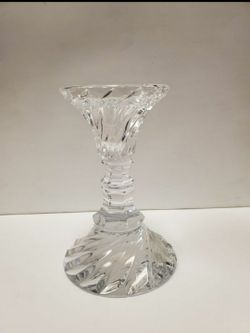 Crystal candle holder