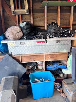 Delta Aluminum Diamond Plate Truck Toolbox