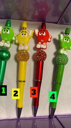 Character Beaded Pen