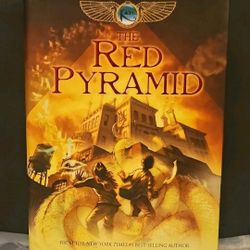 The Red Pyramid by Rick Riordan Disney Hyperion Hardcover Kane Chronicles