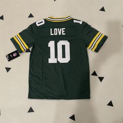 Youth Greenbay Packers Jordan Love All Stitched Jersey, S To Xl 