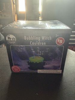 Bubbling Witch Cauldron for Halloween
