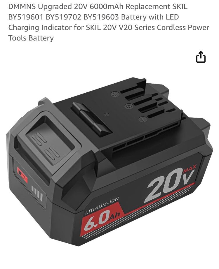 Replacement Battery For Skil Power Tools