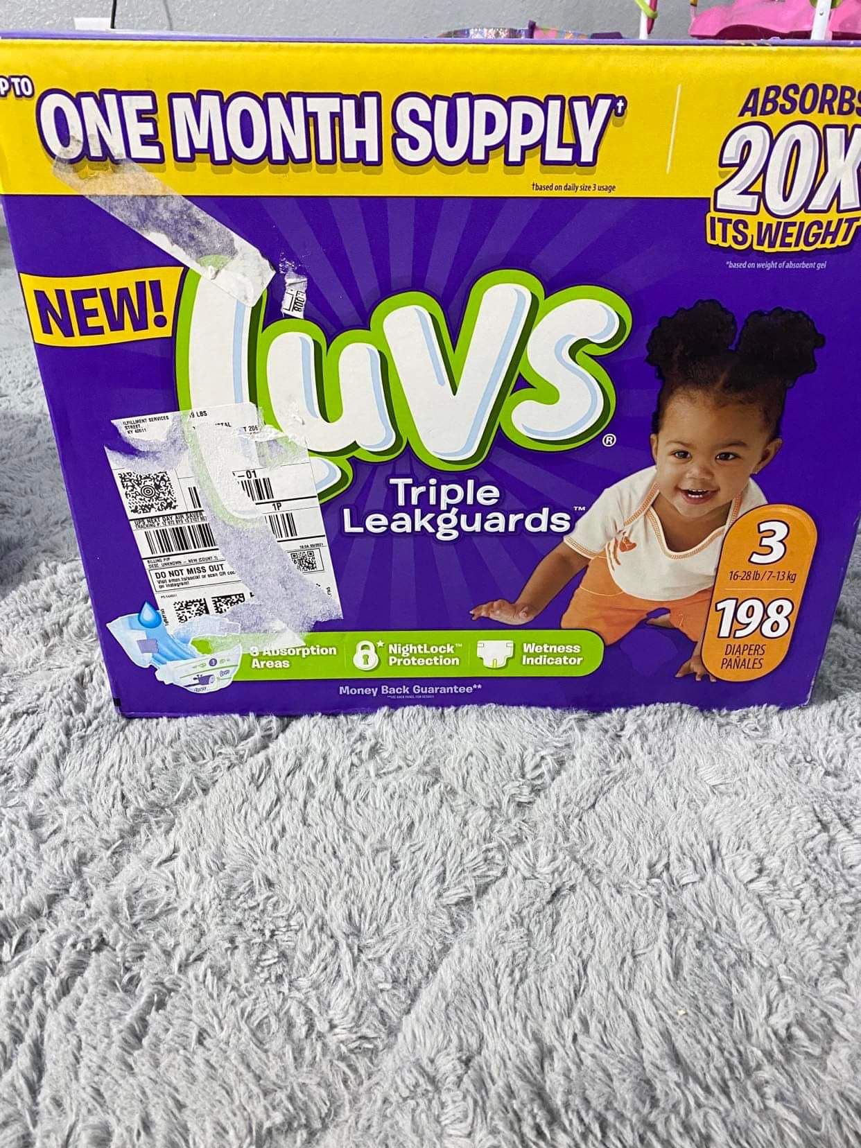 Luvs Pampers 
