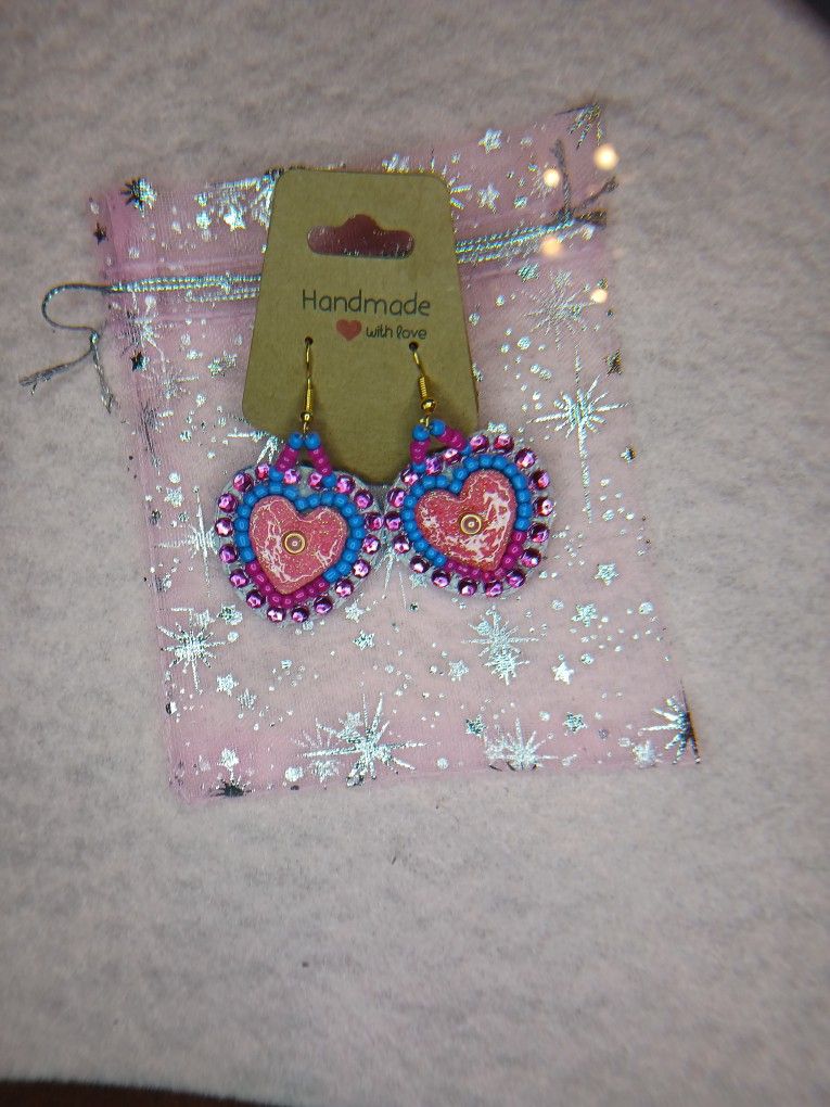 Handmade Beaded Earrings 