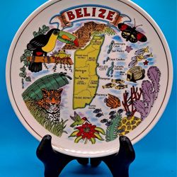 Belize Country Collectible Plate