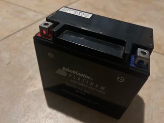 BikeMaster Platinum AGM Motorcycle Battery MS12-12-BS