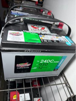 Boat battery / Rv battery deep cycle agm