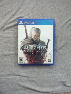 PS4 The Witcher Wild Hunt