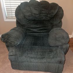 Blue Recliner 