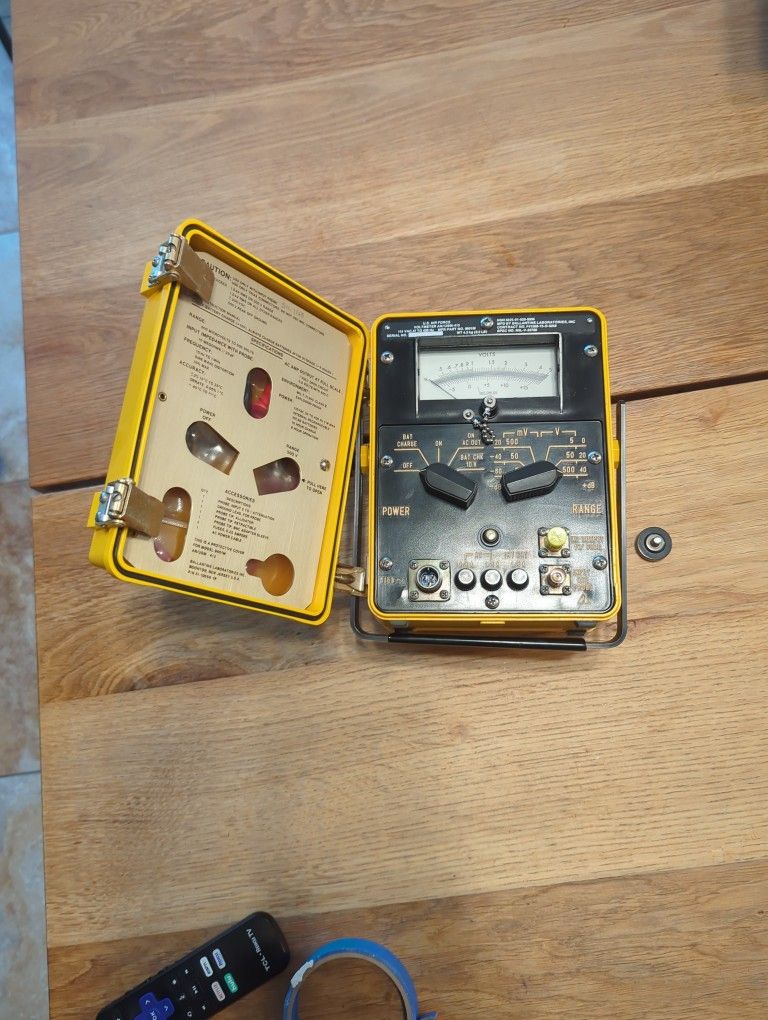 U.S. Air Force Voltmeter