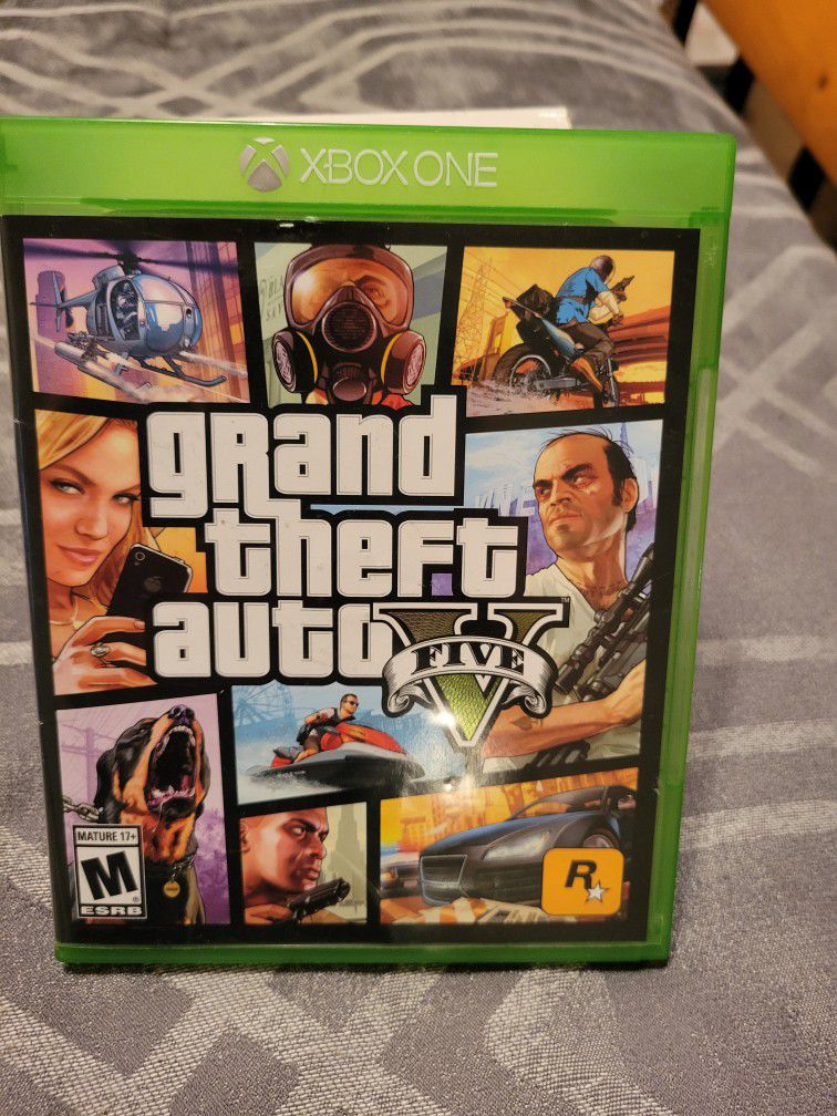 Xbox One Grand Theft Auto Five Game