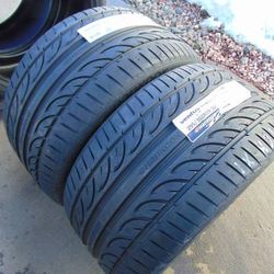 2 New 295 30 19 Hankook Ventus V12 evo2 K120 Tires 100Y XL Date 2024