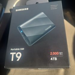 Samsung portable ssd T9 4tb